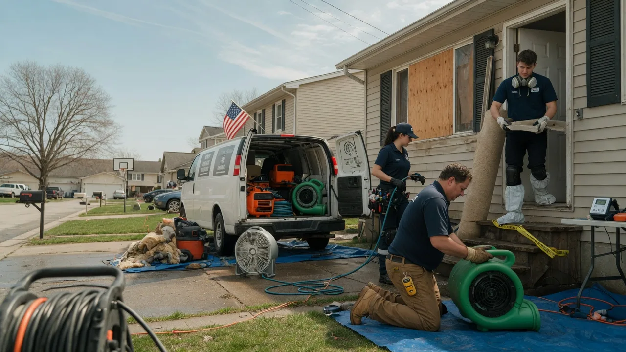 Water Damage Restoration in Fallston, NC near me